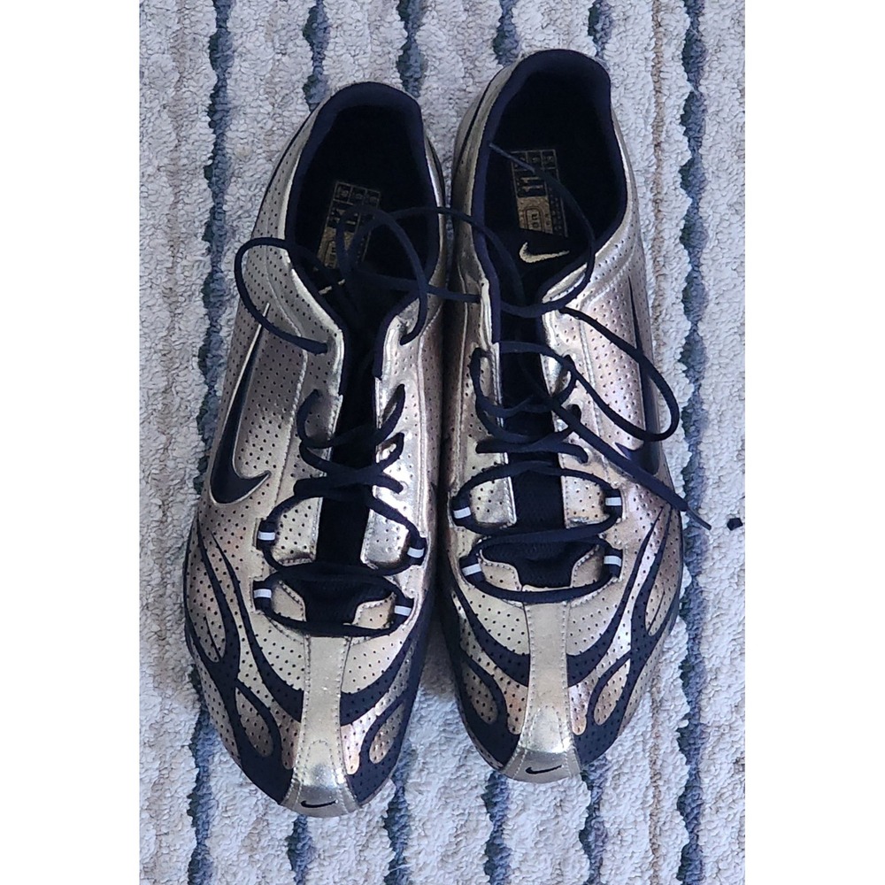 Nike Men's Bowerman Series Field and Track Gold Cleat Size 11 307096-701